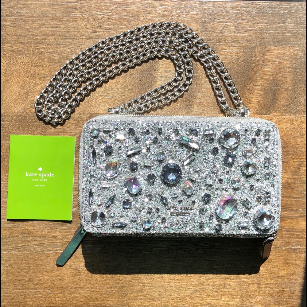Kate Spade Brighton Marigold Jeweled Crossbody